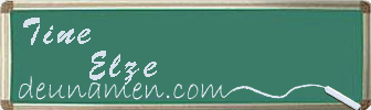 Tine Elze Visitenkarte